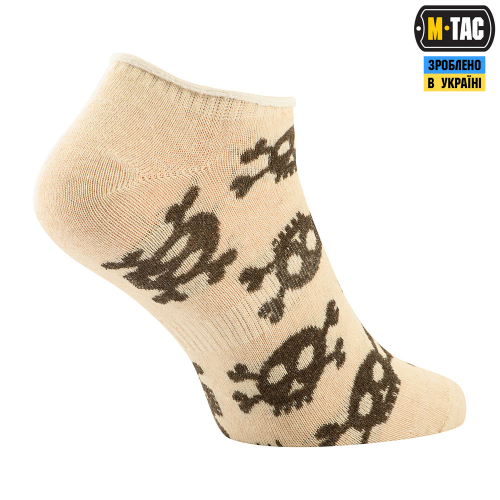 M-TAC ШКАРПЕТКИ ЛІТНІ ЛЕГКІ PIRATE SKULL SAND