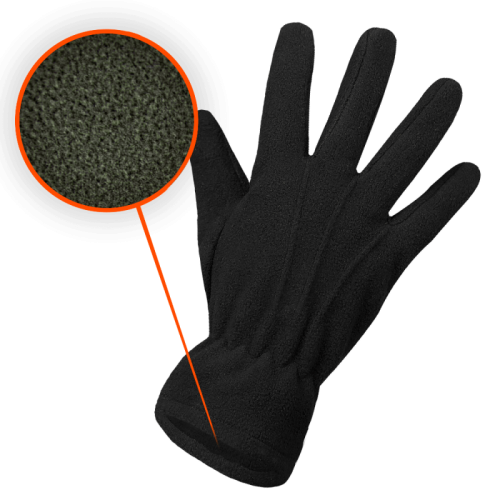 CAMO-TEC ПЕРЧАТКИ UNIVERSAL BLACK 6 ПАР 1052