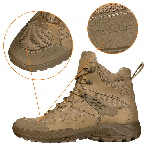 CAMO-TEC БОТИНКИ STRIKER COYOTE 7306