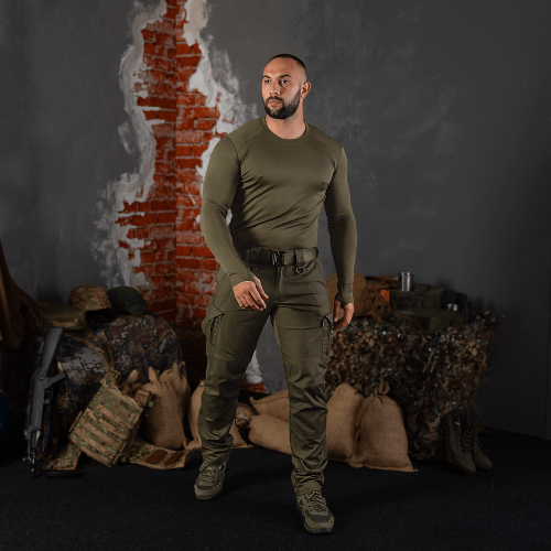 CAMO-TEC ЛОНГСЛИВ CHITON COOLPASS ANTISTATIC OLIVE 7044