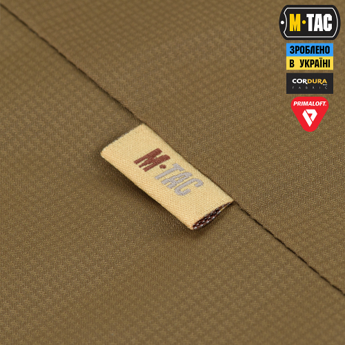 M-TAC КУРТКА ЗИМОВА ALPHA GEN.III PRO PRIMALOFT COYOTE BROWN