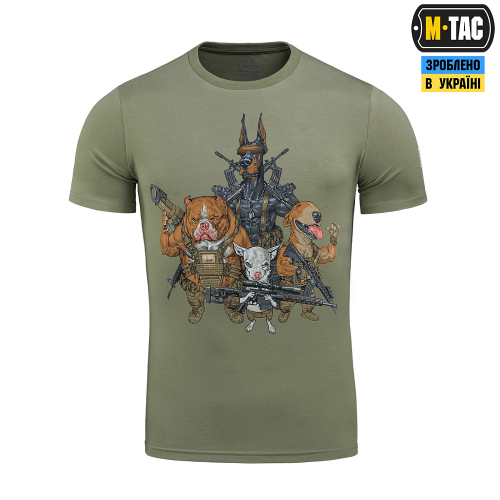 M-TAC ФУТБОЛКА REX TEAM LIGHT OLIVE