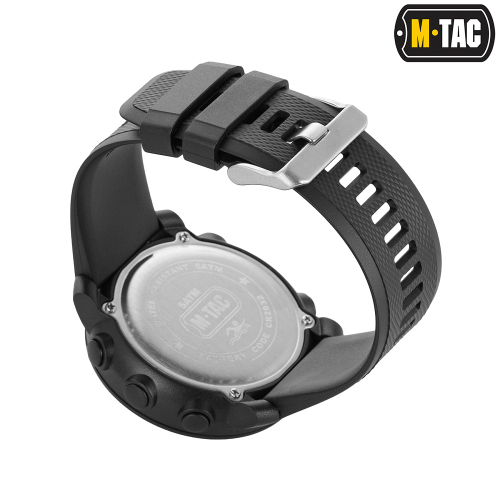 M-TAC ЧАСЫ ТАКТИЧЕСКИЕ С КОМПАСОМ 2095 BLACK