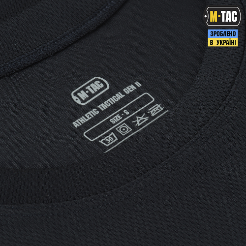 M-TAC ФУТБОЛКА ПОТОВІДВІДНА ATHLETIC GEN. 2 DARK NAVY BLUE