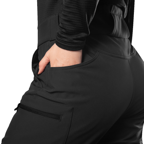 CAMO-TEC ШТАНИ PANI SOFTSHELL BLACK 8486
