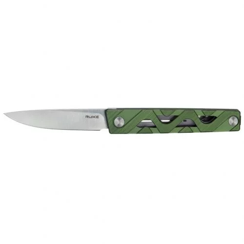 RUIKE НОЖ СКЛАДНОЙ GREEN P878-AG