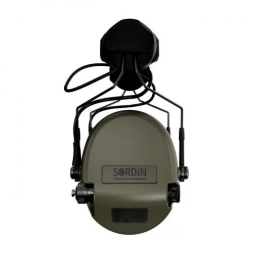 SORDIN НАУШНИКИ АКТИВНЫЕ SUPREME MIL AUX ARC RAIL GREEN 72308-06-S