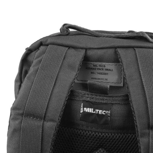 MIL-TEC РЮКЗАК ШТУРМОВИЙ МАЛИЙ ASSAULT BLACK 14002002