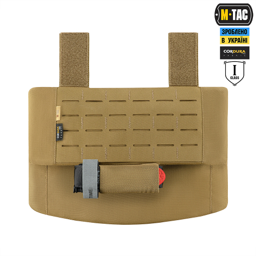 M-TAC ЗАЩИТА ЖИВОТА С БАЛЛИСТИЧЕСКИМ ПАКЕТОМ 1 КЛАСС ЗАЩИТЫ (FMS) LASER CUT COYOTE
