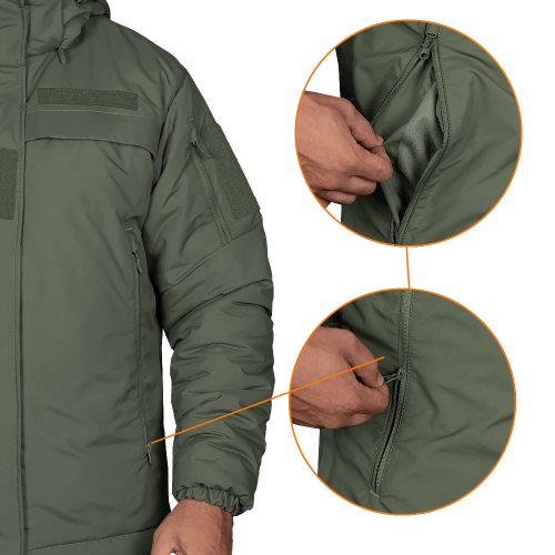 CAMO-TEC ЗИМНЯЯ КУРТКА PATROL SYSTEM 3.0 OLIVE 7304