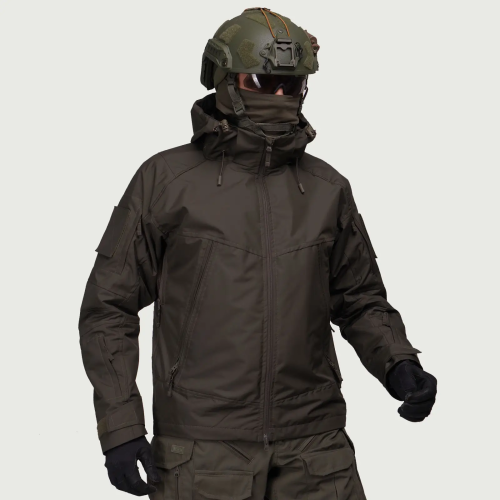 UATAC ТАКТИЧНА ДЕМІСЕЗОННА КУРТКА MEMBRANE OLIVE 3530