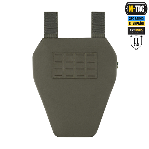 M-TAC ФАРТУК ПРОТИВООСКОЛОЧНЫЙ С БАЛЛИСТИЧЕСКИМ ПАКЕТОМ 2 КЛАСС (FMS) LASER CUT XL RANGER GREEN