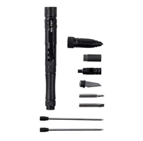MIL-TEC РУЧКА TACTICAL PEN PRO BLACK 15990200