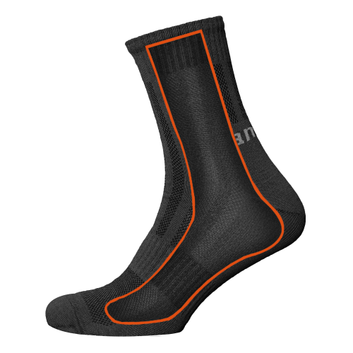 CAMO-TEC ШКАРПЕТКИ TRK LITE BLACK 6 ПАР 7145