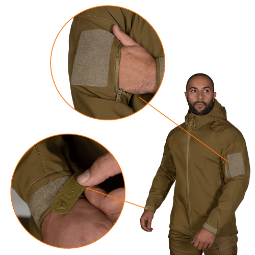 CAMO-TEC КУРТКА STALKER SOFTSHELL COYOTE 7346
