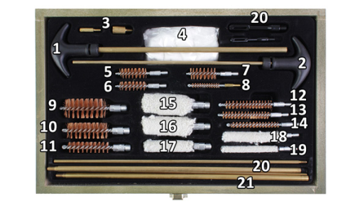 MFH УНИВЕРСАЛЬНЫЙ НАБОР ДЛЯ ЧИСТКИ ОРУЖИЯ CLEANING KIT 27385
