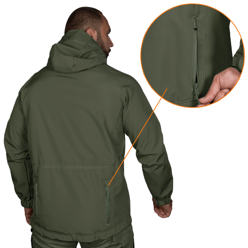 CAMO-TEC КУРТКА STALKER SOFTSHELL OLIVE 7225