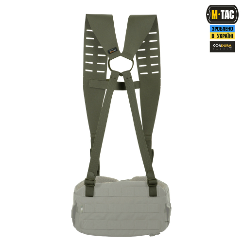 M-TAC РЕМНИ ПЛЕЧЕВЫЕ ДЛЯ ТАКТИЧЕСКОГО ПОЯСА LASER CUT RANGER GREEN