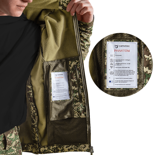 CAMO-TEC КУРТКА PHANTOM SYSTEM ХИЖАК НГУ 8476