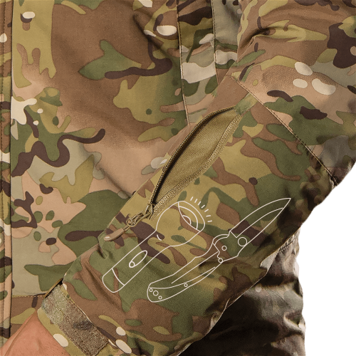 CAMO-TEC КУРТКА DEFENDER 7LVL CLIMAGUARD MULTICAM 8367