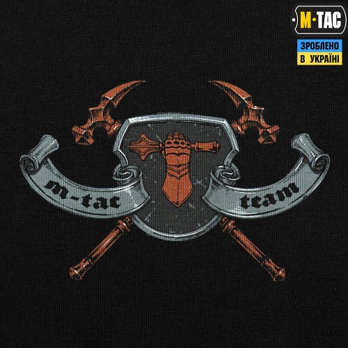 M-TAC ФУТБОЛКА СТАЛЕВЕ ЛИЦАРСТВО BLACK