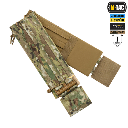 M-TAC КАМЕРБАНД З БАЛІСТИЧНИМИ ПАКЕТАМИ 1 КЛАС ДЛЯ CUIRASS ELITE MULTICAM