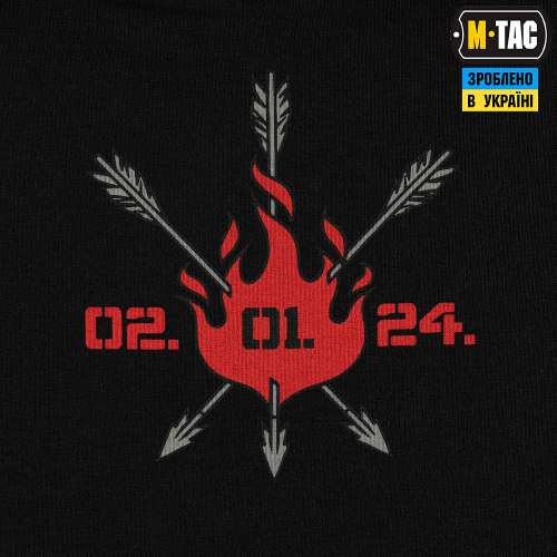 M-TAC ФУТБОЛКА ФЕНІКС BLACK