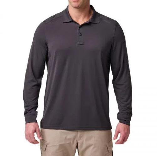 5.11 ПОЛО С ДЛИННЫМ РУКАВОМ HELIOS LONG SLEEVE POLO CHARCOAL 42022-018