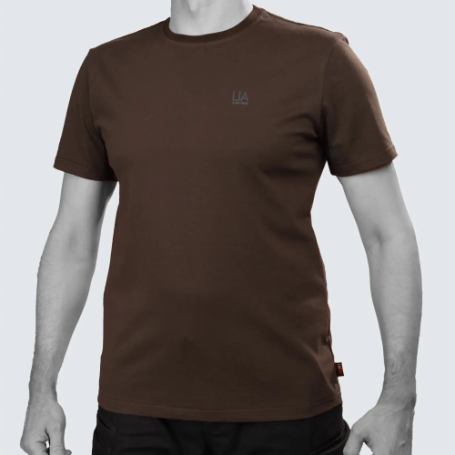UATAC ФУТБОЛКА З ПРИНТОМ UA DARK BROWN 53201131