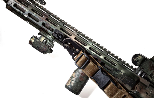 FRAG ЗБРОЙОВИЙ ЕЛАСТИЧНИЙ ОДНОТОЧКОВИЙ РЕМІНЬ MAX COYOTE UKR-454-CB