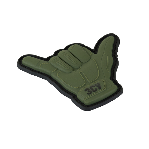 НАШИВКА SHAKA PVC OLIVE