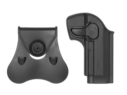 AMOMAX КОБУРА ПЛАСТИКОВА ДЛЯ BERETTA M9/92F BLACK HS1629