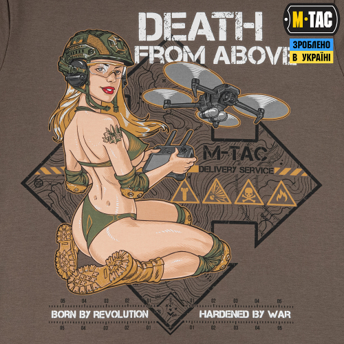 M-TAC ФУТБОЛКА DELIVERY SERVICE DARK OLIVE