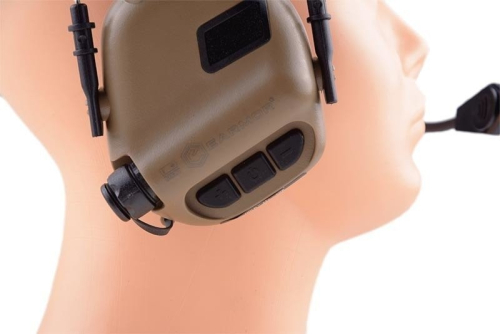 EARMOR ТАКТИЧЕСКИЕ НАУШНИКИ OPSMEN M32 COYOTE BROWN HS1571