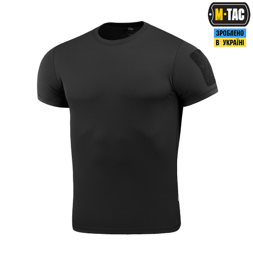 M-TAC ФУТБОЛКА ПОТООТВОДЯЩАЯ ТАКТИЧЕСКАЯ SUMMER BLACK