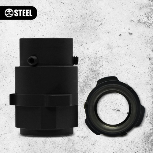 STEEL HORDE ГЛУШНИК QD-T ШВИДКОЗНІМНИЙ ТИТАНОВИЙ ГЛУШНИК