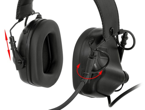 EARMOR АКТИВНІ НАВУШНИКИ З КОМУНІКАТОРОМ M32 BLACK 13140