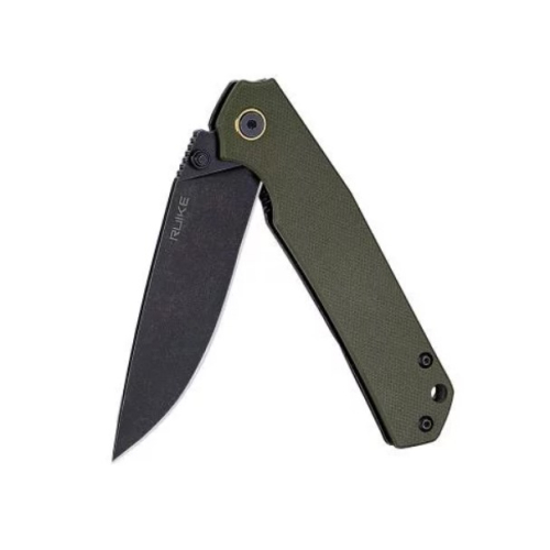 RUIKE НОЖ СКЛАДНОЙ OLIVE P801-G