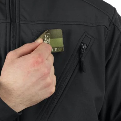 MIL-TEC КУРТКА ДЕМИСЕЗОННАЯ SOFTSHELL JACKET SCU BLACK 10864002