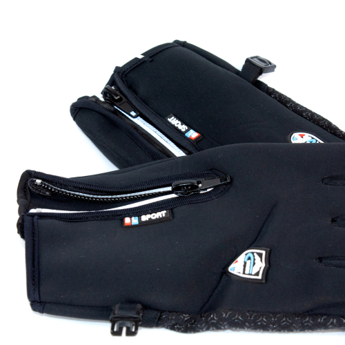 UAD ПЕРЧАТКИ СПОРТИВНЫЕ SOFTSHELL STORM BLACK UAD0024-L