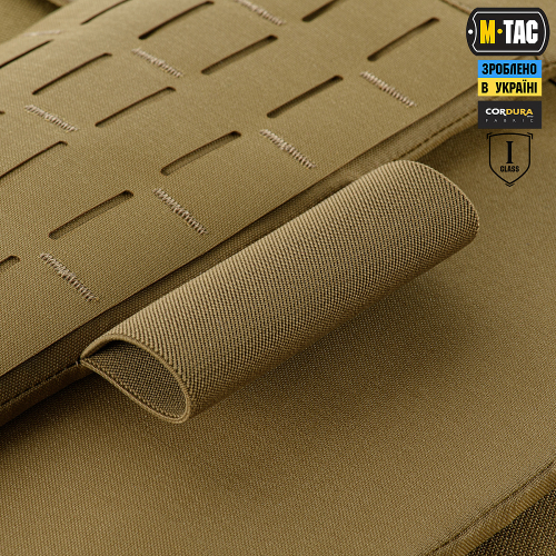 M-TAC ЗАЩИТА ЖИВОТА С БАЛЛИСТИЧЕСКИМ ПАКЕТОМ 1 КЛАСС ЗАЩИТЫ (FMS) LASER CUT COYOTE