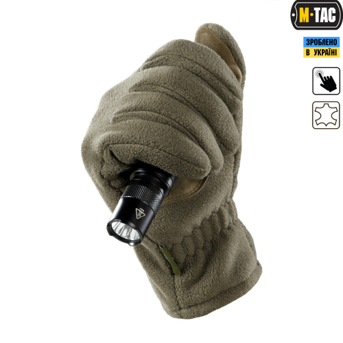 M-TAC РУКАВИЦІ WINTER TACTICAL WINDBLOCK 380 OLIVE