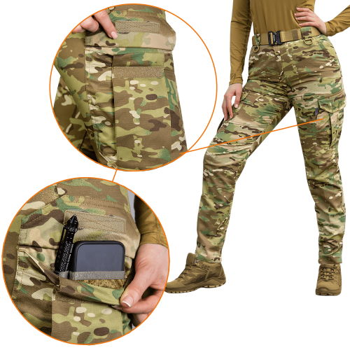 CAMO-TEC ШТАНЫ ЖЕНСКИЕ ТАКТИЧЕСКИЕ PANI PATROL PRO MULTICAM 7950