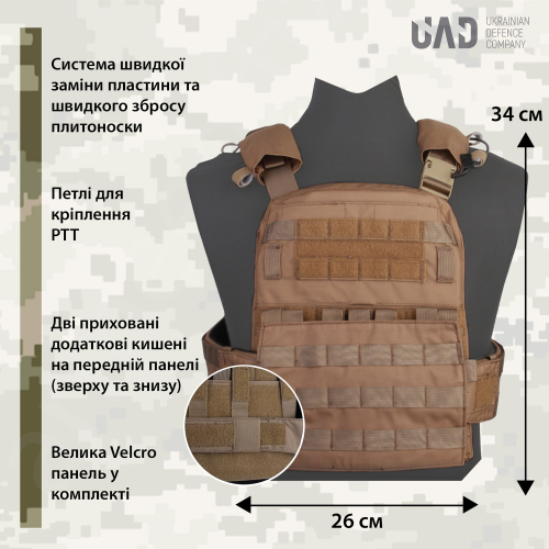 EMERSON КОМПЛЕКТ ХИТИН-1 AVS ZIP COYOTE EM0005C