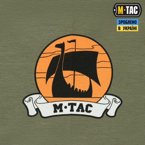 M-TAC ФУТБОЛКА BLACK SEA EXPEDITION LIGHT OLIVE