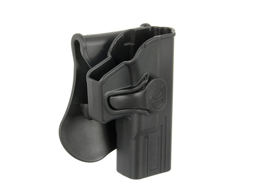 AMOMAX КОБУРА ПЛАСТИКОВАЯ FASTDRAW ДЛЯ GLOCK 19 BLACK HS1035