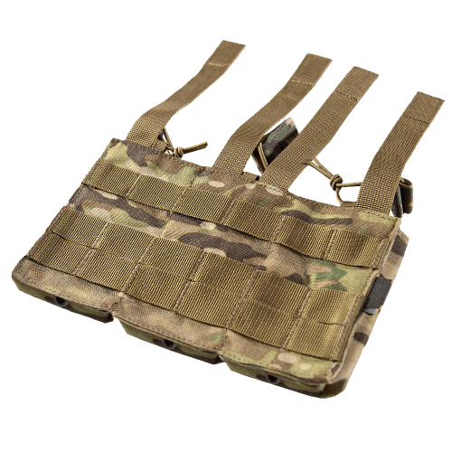 CAMO-TEC ПІДСУМОК ПОТРІЙНИЙ ПІД МАГАЗИНИ AK/AR MULTICAM 8578
