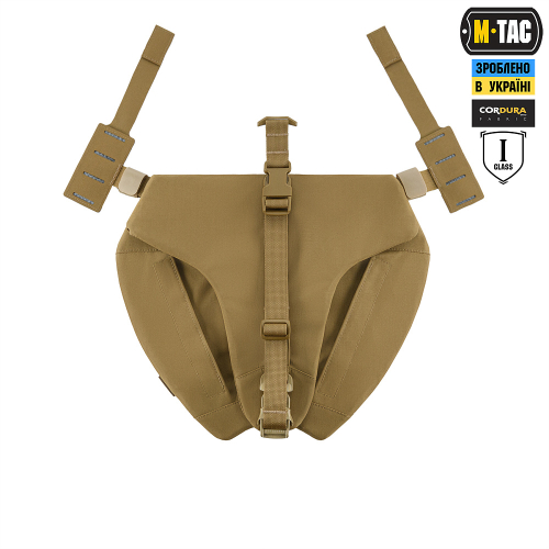 M-TAC БАЛЛИСТИЧЕСКАЯ ЗАЩИТА ПАХА GROIN PROTECTION 1 КЛАСС ЗАЩИТЫ (FMS) COYOTE