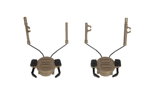 DE КРЕПЛЕНИЕ НАУШНИКОВ FAST RAIL GEN.2 TAN HS1402
