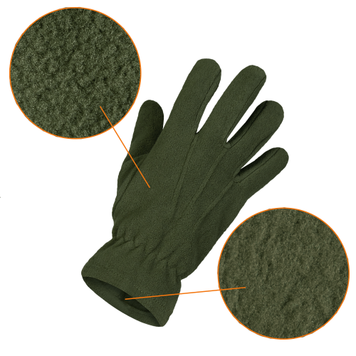 CAMO-TEC ПЕРЧАТКИ UNIVERSAL OLIVE 6 ПАР 7353